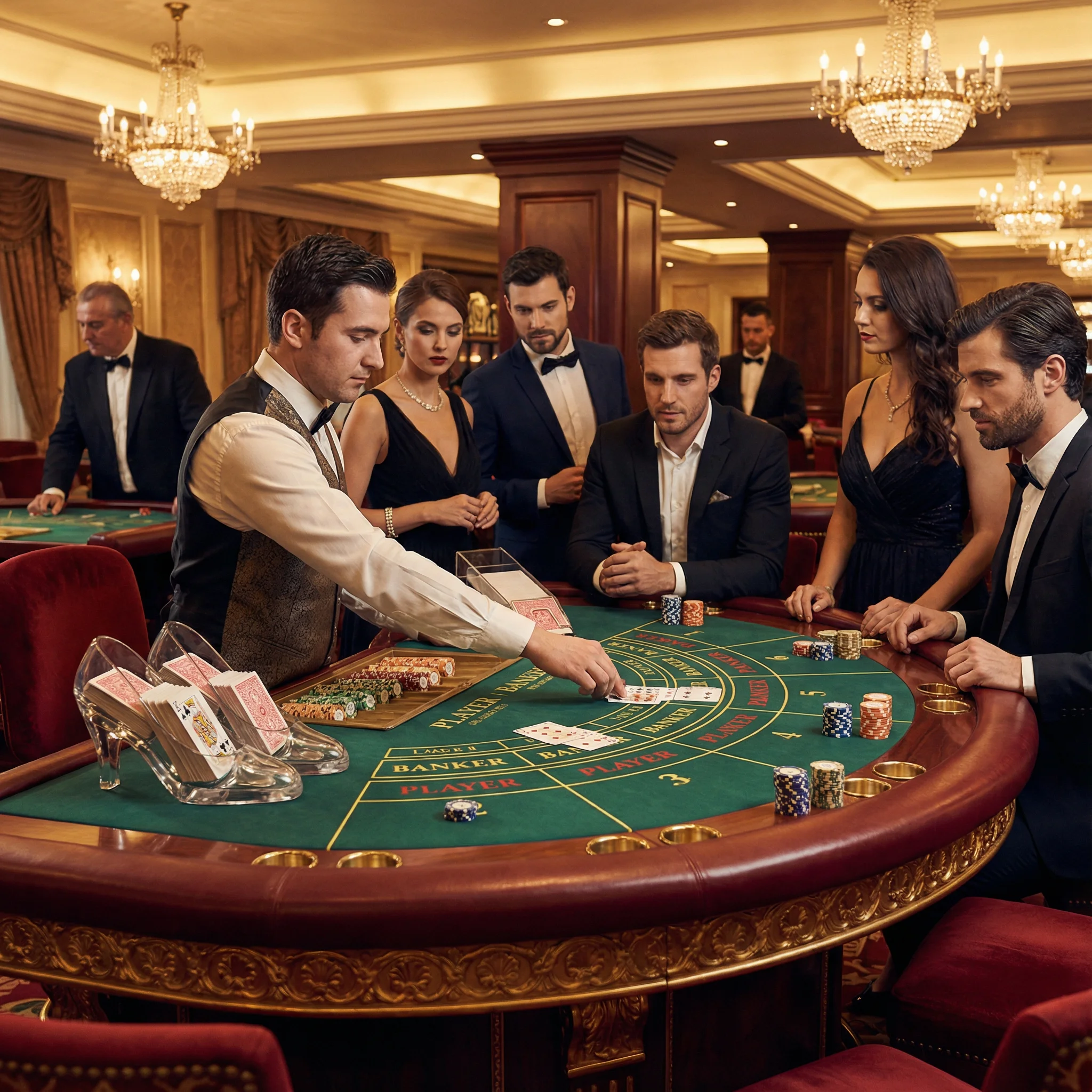 Bacará Online no 333bet - Jogo de cartas elegante